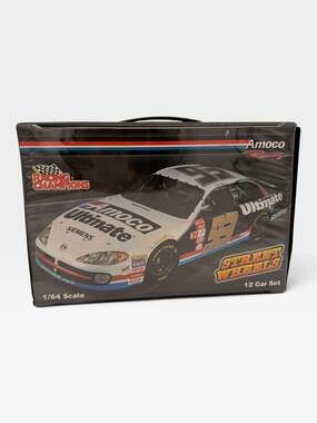 Racing Champions Amoco Racing Street 1/64 Scale 12 Car Set Collector Carry Case